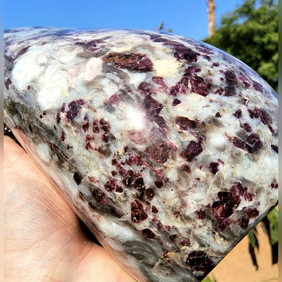 MASSIVE Rubellite (Red Tourmaline) Free-Form - Picture 10 of 15